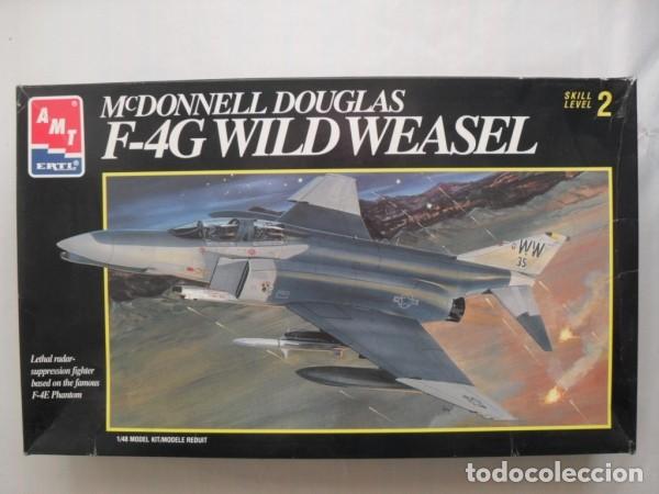 Maquetas: AMT - McDONNELL DOUGLAS F-4G PHANTOM WILD WEASEL 1/48