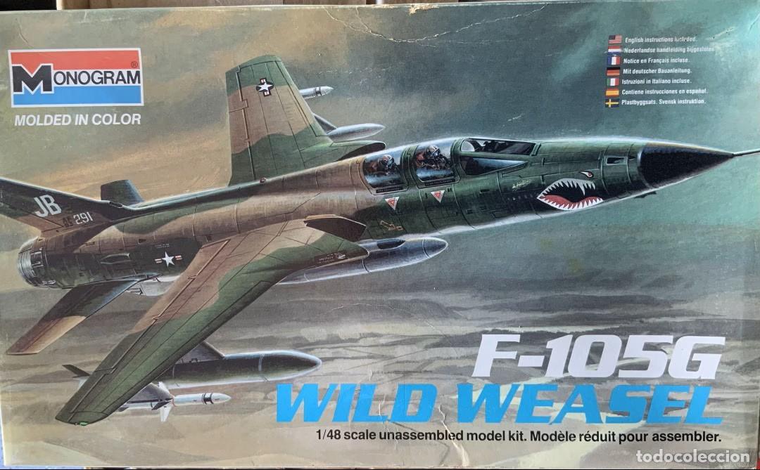 Maquetas: MONOGRAM - Wild Weasel F-105G 1/48 5806