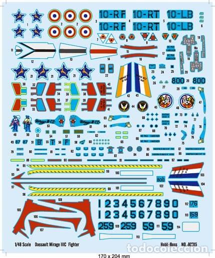Maquetas: HOBBY BOSS - Mirage IIIC Fighter 1/48 80315 - Foto 2