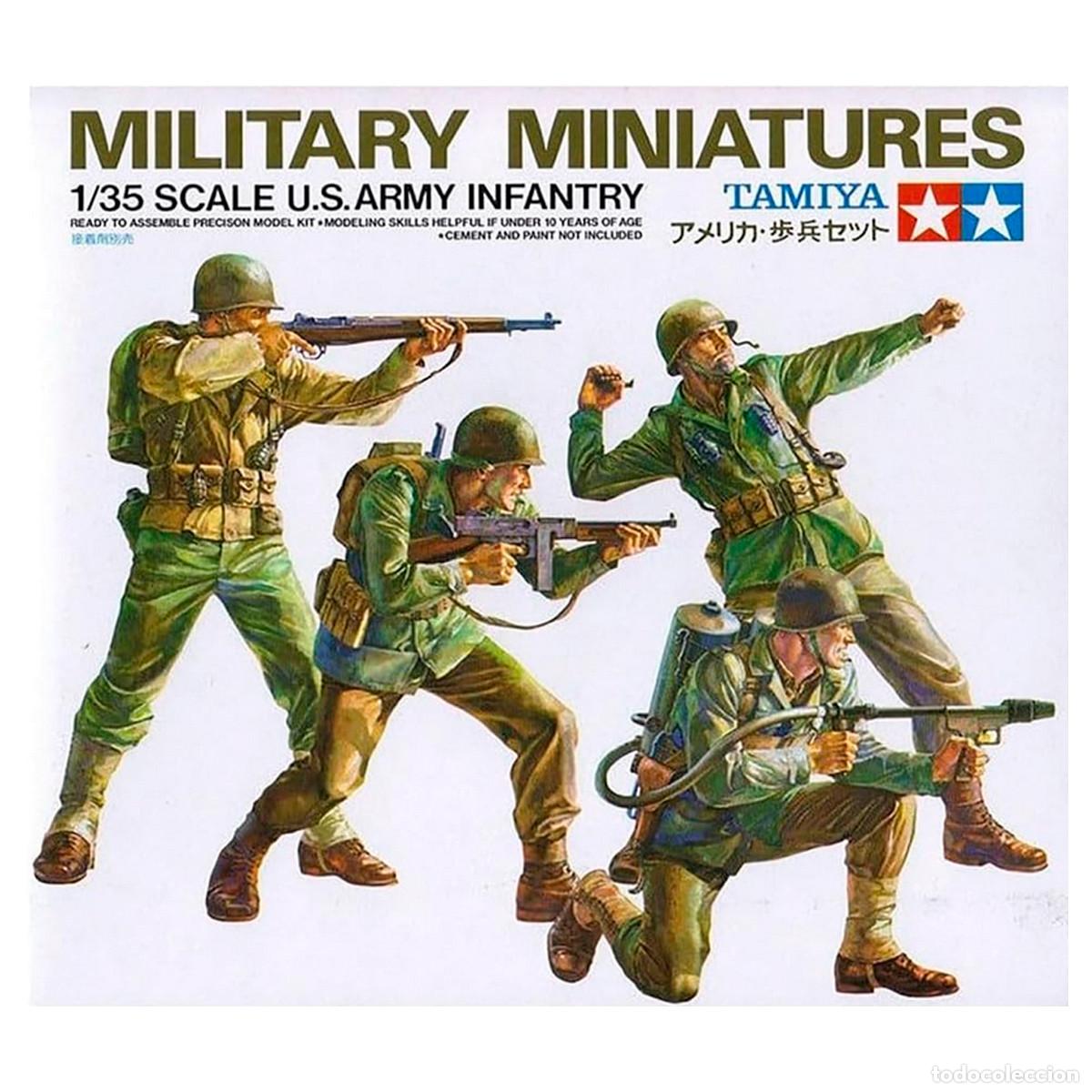 Maquetas: Maqueta Tamiya 1/35 U.S. Army Infantry 4