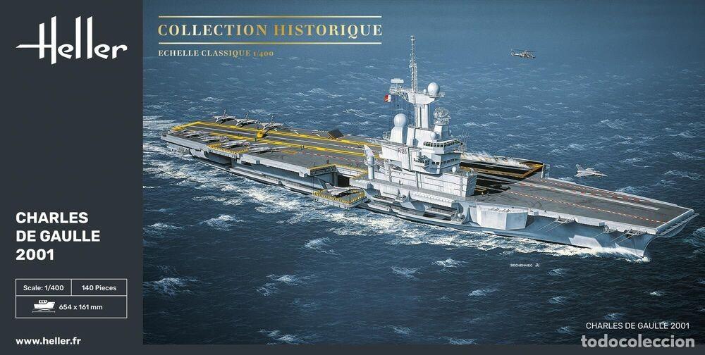 Maquetas: HELLER - Charles De Gaulle 1/400 81088 - Foto 4