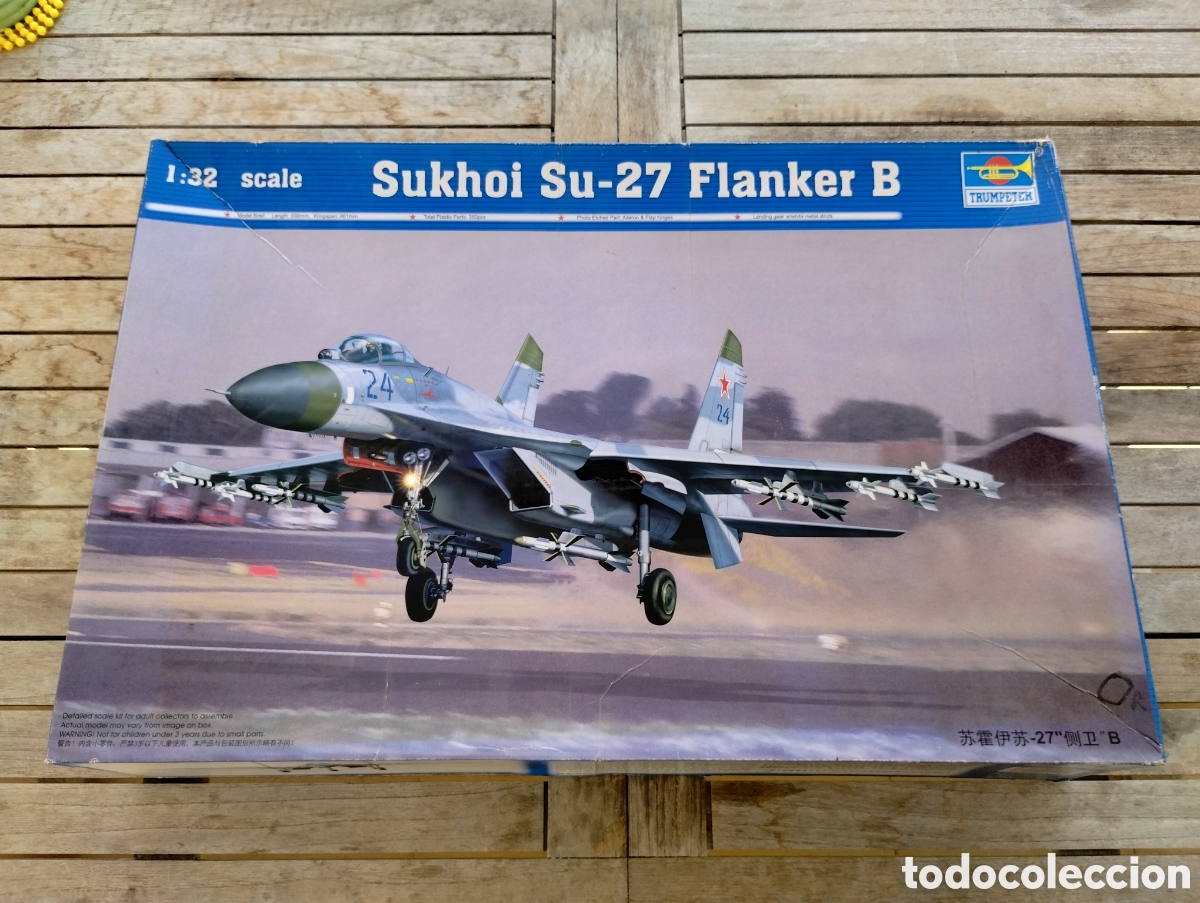 Maquettes: Trumpeter Sukhoi Su-27 Flanker B
