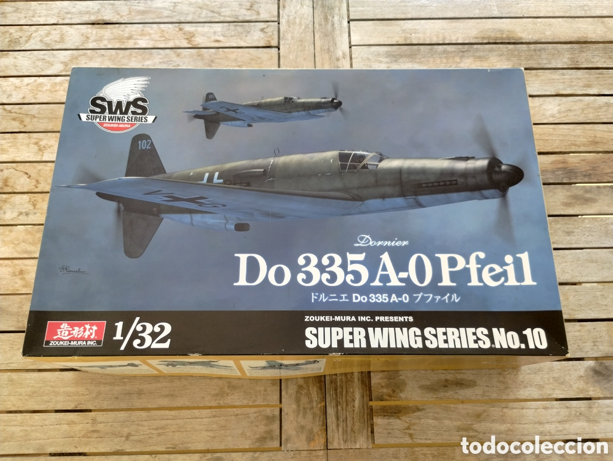Maquettes: Zoukei-Mura SWS No.10 &mdash; Dornier Do 335 A-0 Pfeil