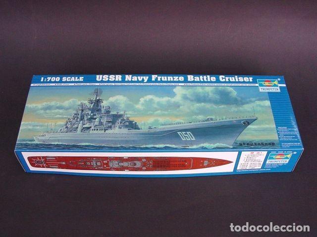Maquetas: TRUMPETER - USSR Frunze Battle Cruiser 1/700 05108