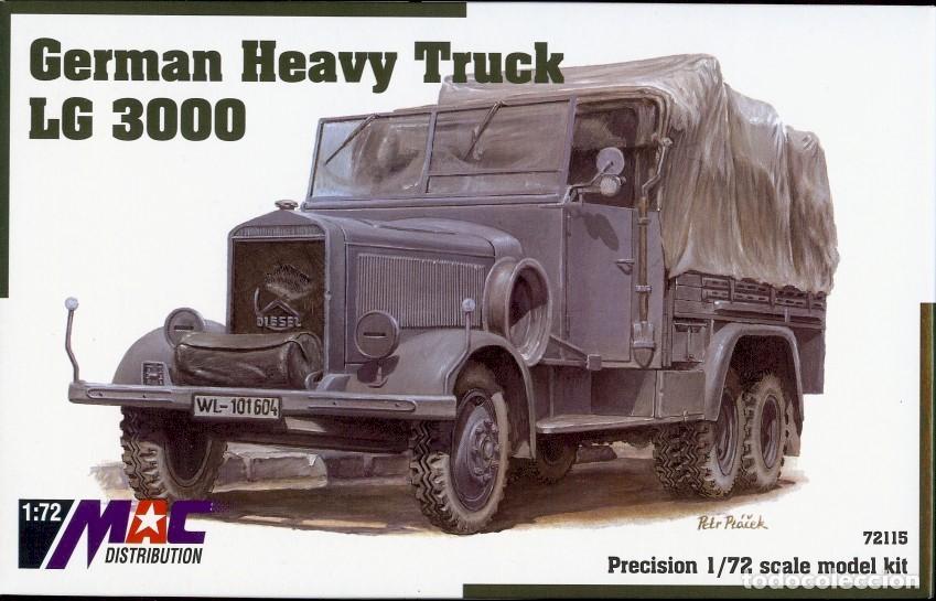Maquetas: MAC - German Heavy Truck LG-3000 1/72 72115