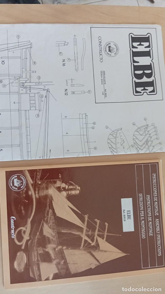 Maquetas: Instrucciones y Plano ELBE 1:52 Modelismo Naval