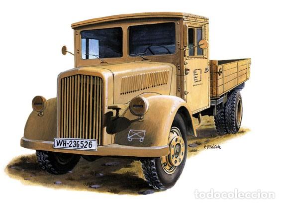 Maquetas: MAC - Opel Blitz 3t (1944) 1/72 72064