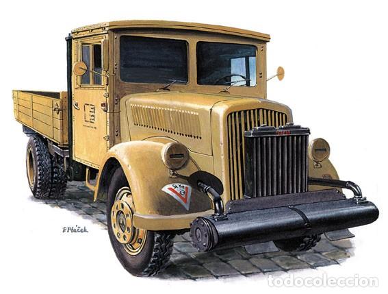 Maquetas: MAC - Opel Blitz gas generator 1/72 72065