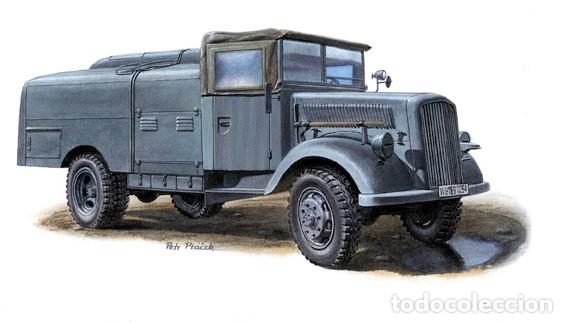 Maquetas: MAC - Opel Blitz 3t cysterna 1/72 72066