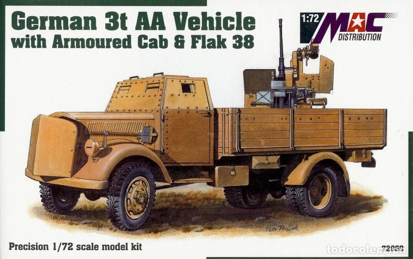 Maquetas: MAC - Opel Blitz 3 t. with Armoured cab 1/72 72069