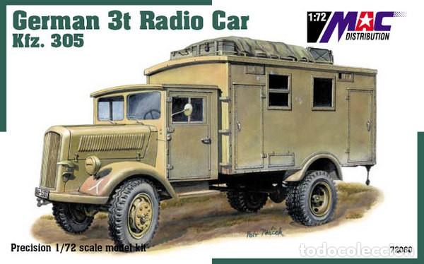 Maquetas: MAC - Opel Blitz 3t Radio Car 1/72 72080