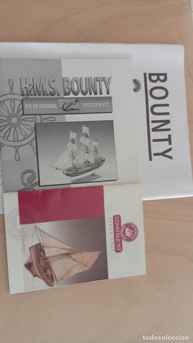 Maquetas: Instrucciones y plano Modelismo Naval HMS Bounty Constructo 1:110