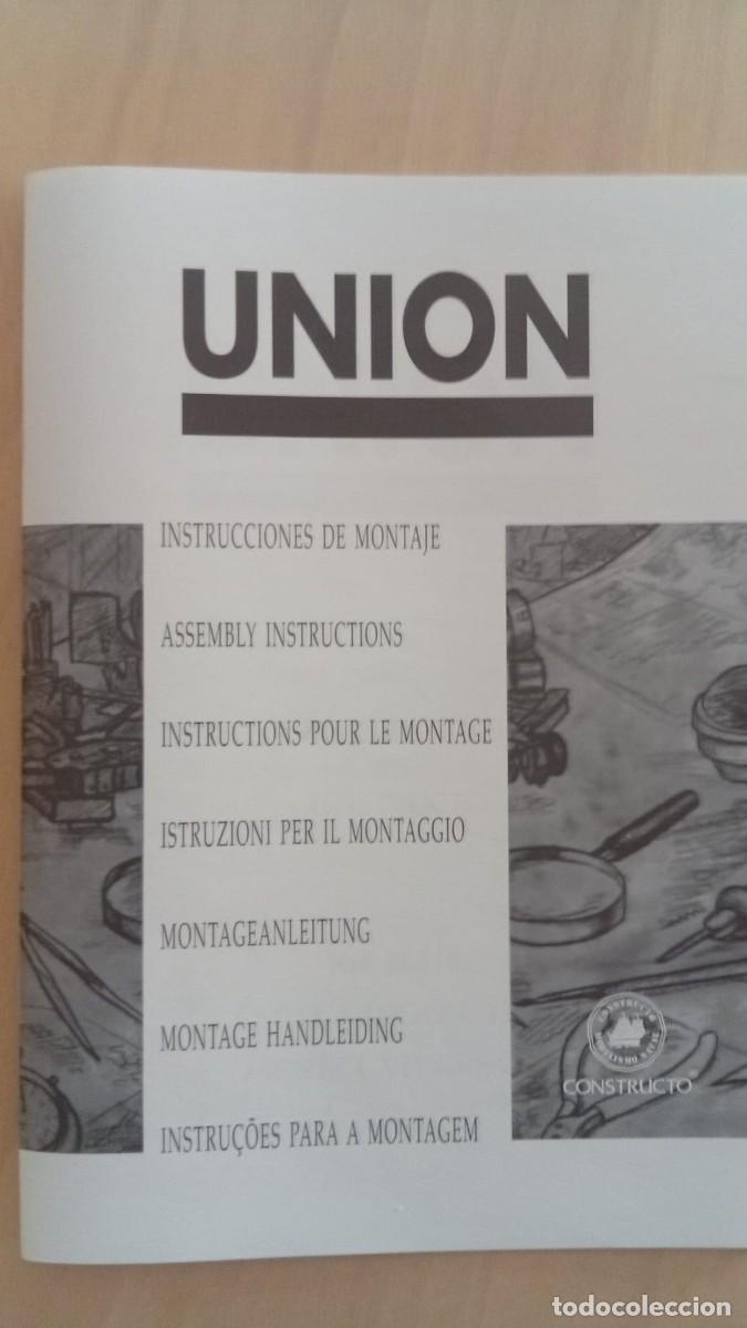 Maquetas: Instrucciones Modelismo Naval Union Constructo 1:100