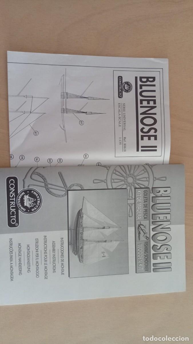 Maquetas: Instrucciones y Plano Modelismo Naval Bluenose II Constructo 1:135