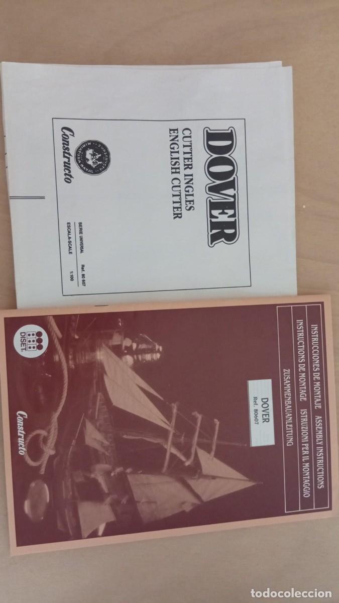 Maquetas: Instrucciones y Plano Modelismo Naval Dover Constructo 1:100