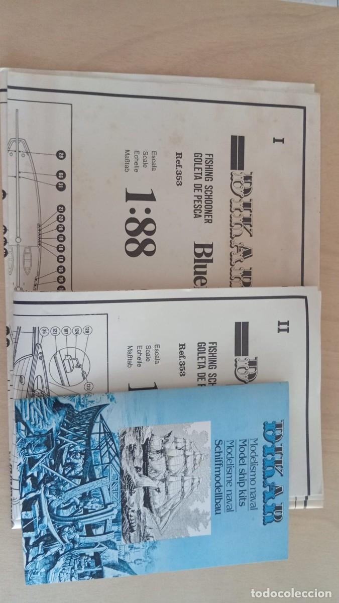 Maquetas: Instrucciones y plano Bluenose Dikar Escala 1:88