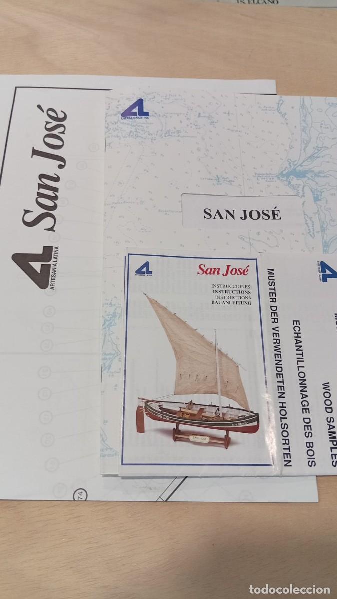 Maquetas: Instrucciones y plano Modelismo Naval San Jose Artesania Latina