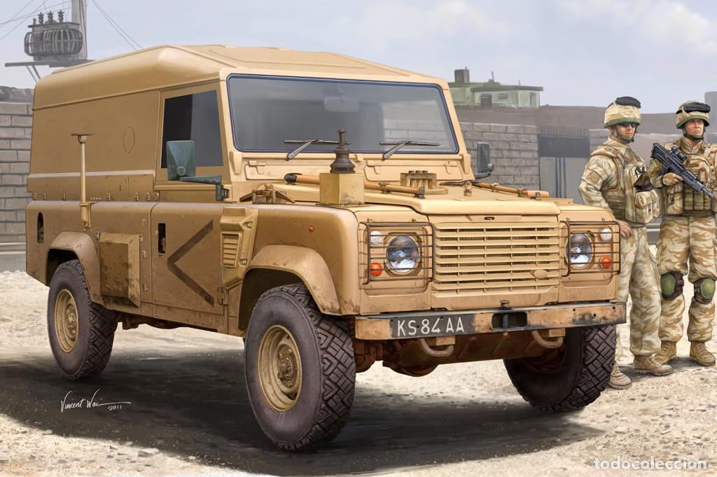 Maquetas: HOBBY BOSS - Land Rover Defender XD 110 Hardtop leer descripcion 1/35 82448