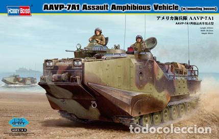 Maquetas: HOBBY BOSS - AAVP-7A1 Assault Amphibious Vehicle (w/mounting bosses) leer descripcion 1/35 82413