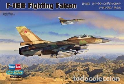 Maquetas: HOBBY BOSS - F-16B Fighting Falcon + EXTRAS 1/72 80273