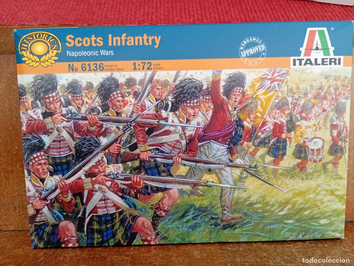 Maquetas: Maqueta Italeri 1/72 Infanter&iacute;a escocesa Waterloo precintada