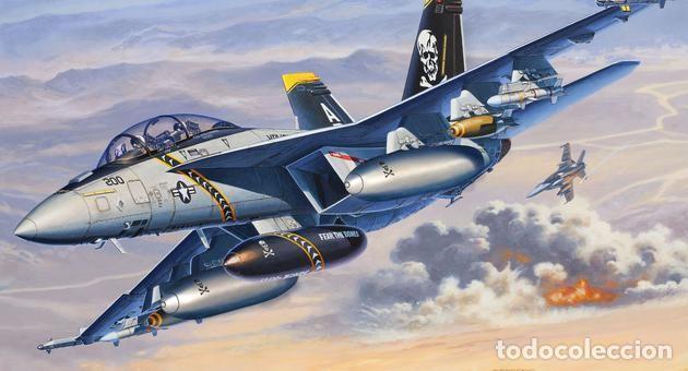 Maquetas: REVELL - McDonnell-Douglas F/A-18F Super Hornet twin seater LEER DESCRIPCION 1/72 04864
