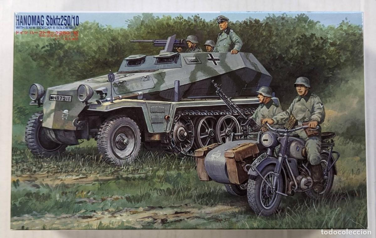 Maquetas: FUJIMI - HANOMAG SDKFZ 250/10 1/76 76058