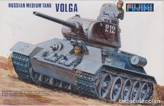 Maquetas: FUJIMI - Russian Medium Tank Volga 1/76 1/76 76009