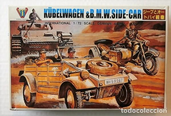 Maquetas: FUJIMI - KUBELWAGEN & B.M.W. SIDE-CAR 1/72 12