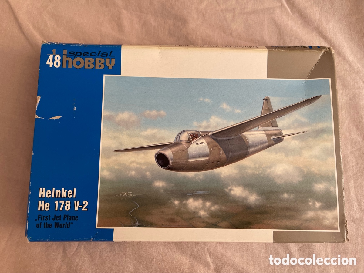 Maquetas: Heinkel He 178 V-2 1:48 SPECIAL HOBBY 48093 maqueta avi&oacute;n