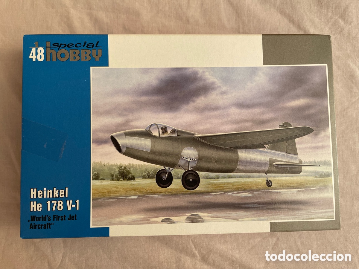 Maquetas: Heinkel He 178 V-1 1:48 SPECIAL HOBBY 48175 maqueta avi&oacute;n