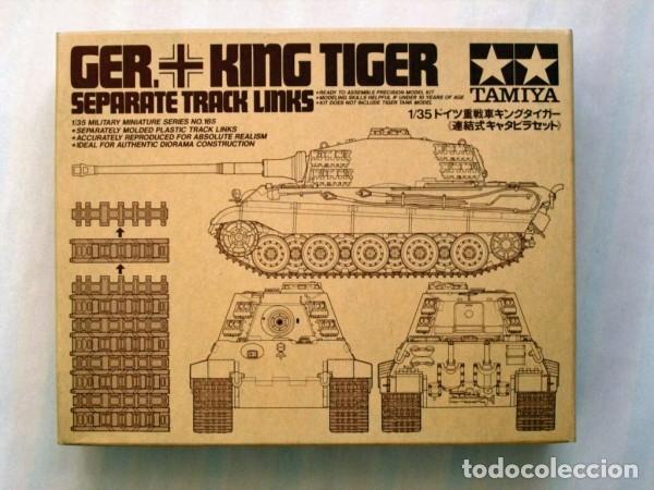 Maquetas: TAMIYA - KING TIGER SEPARATE TRACK LINKS 1/35 35165