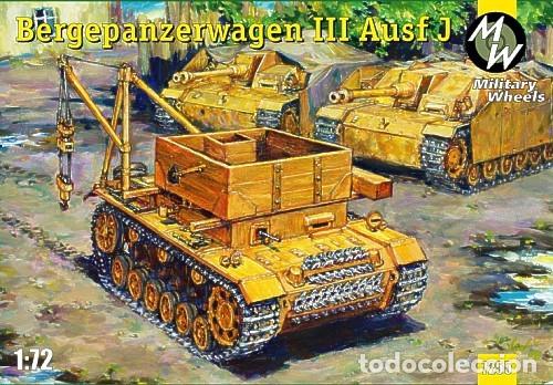 Maquetas: MILITARY WHEELS - Bergepanzerwagen III Ausf J 1/72 7255