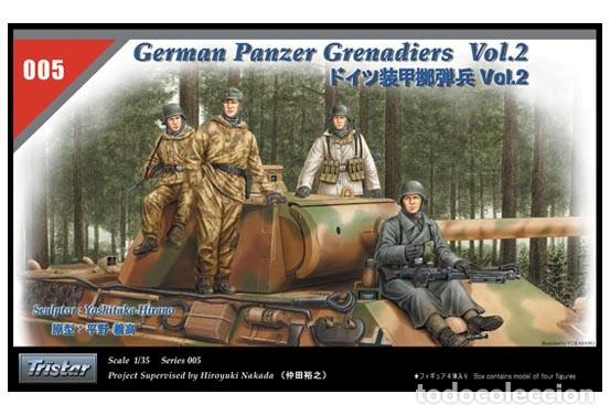 Maquetas: TRISTAR - German Panzer Grenadiers Set Volume.2 1/35 35005 005