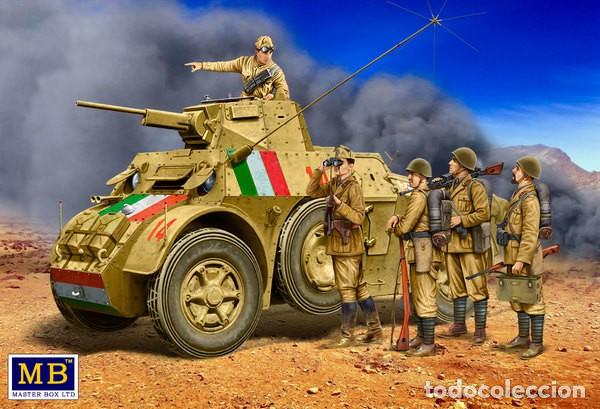 Maquetas: MB - Italian Military men WWII 1/35 35144