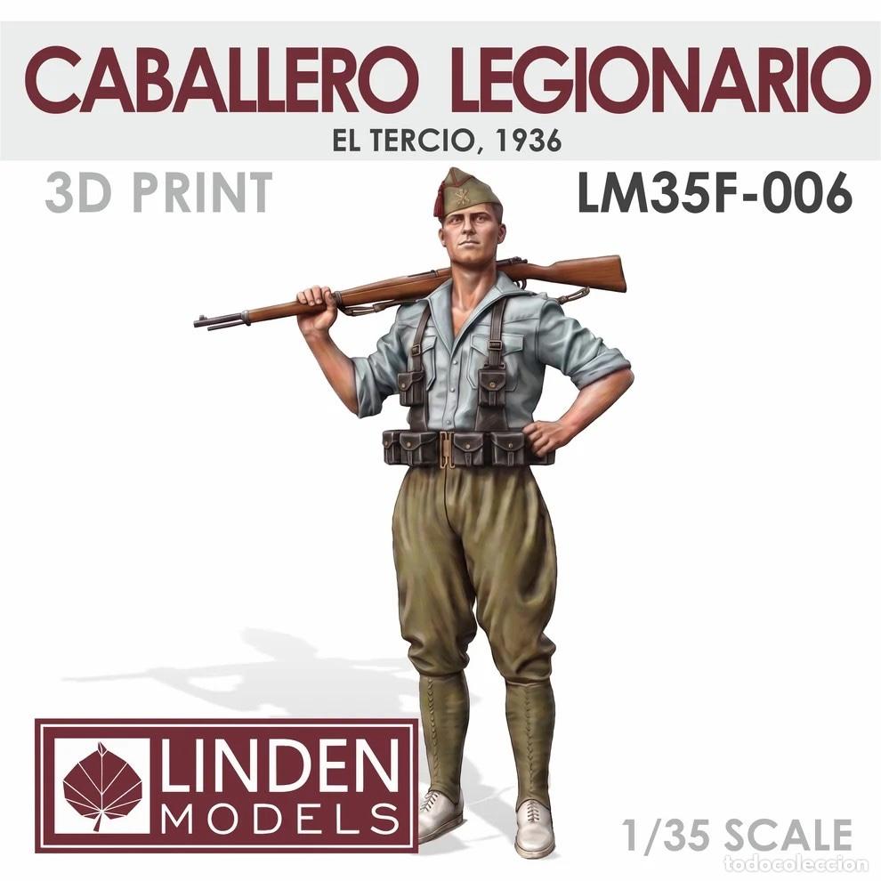 Maquetas: Linden Models - Caballero Legionario El Tercio (1936)