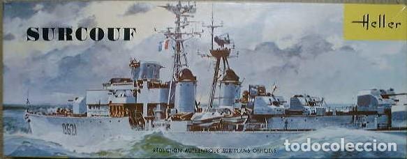 Maquetas: HELLER - Surcouf 1/400 540