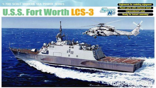 Maquetas: DRAGON - U.S.S. Fort Worth LCS-3 1/700 7129