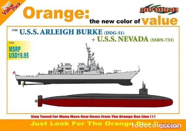 Maquetas: DRAGON - U.S.S. Arleigh Burke (DDG-51) + USS OHIO LEER DESCRIPCION 1/700 7132