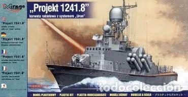 Maquetas: MIRAGE - Project 1241.8 Molniya Class Missile Corvette w/ Uran-E anti-ship missiles 1/400 40422