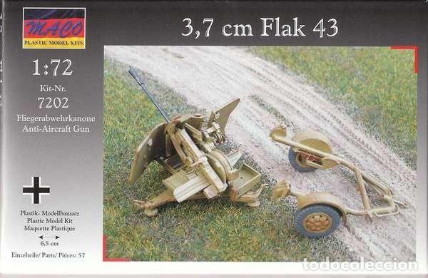 Maquetas: MACO - 3,7cm Flak 43 with trailer 1/72 7202