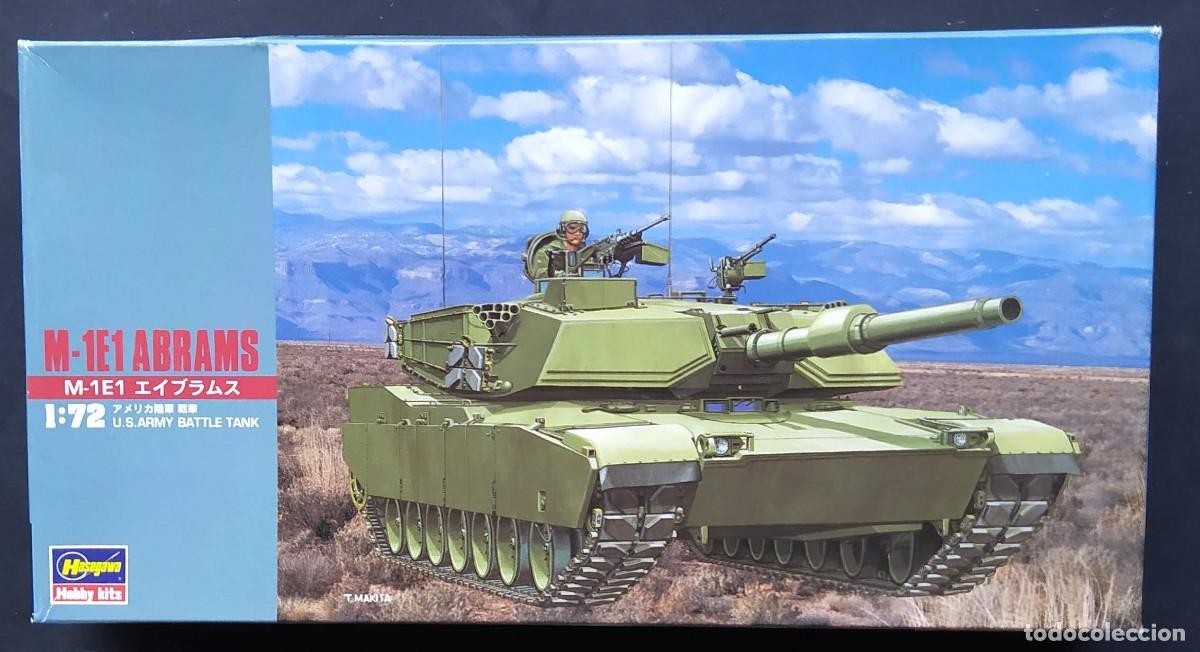 Maquetas: M-1E1 ABRAMS. HASEGAWA ESCALA 1/72