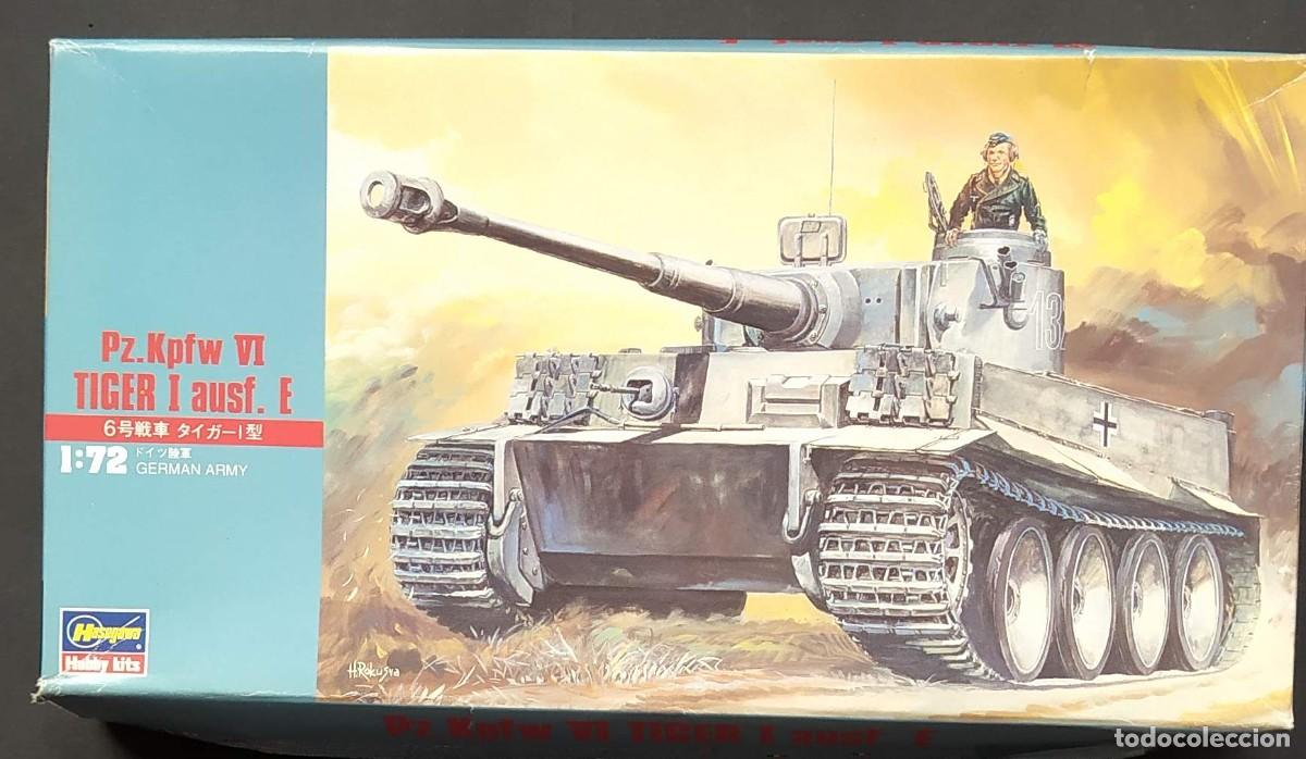 Maquetas: PANZER VI TIGER I AUSF E. HASEGAWA ESCALA 1/72.