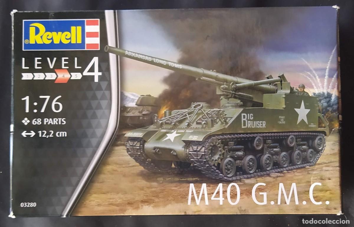 Maquetas: M-40 G.M.C.. REVELL ESCALA 1/72