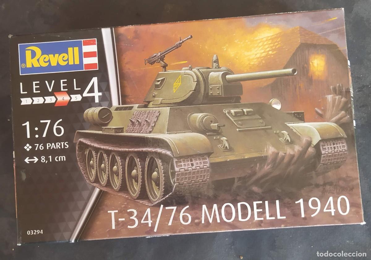 Maquetas: T-34.76 1940. REVELL ESCALA 1/72