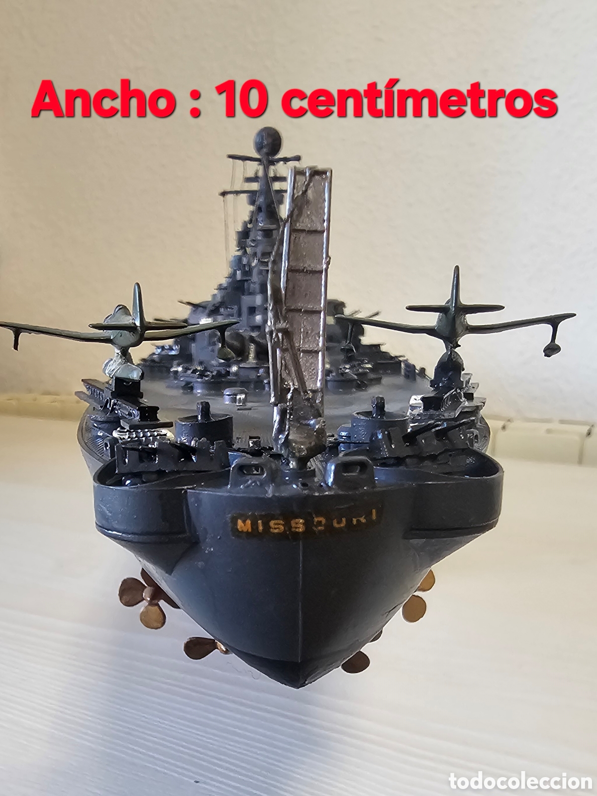 Maquetas: Maqueta del uss. Missouri - Foto 2