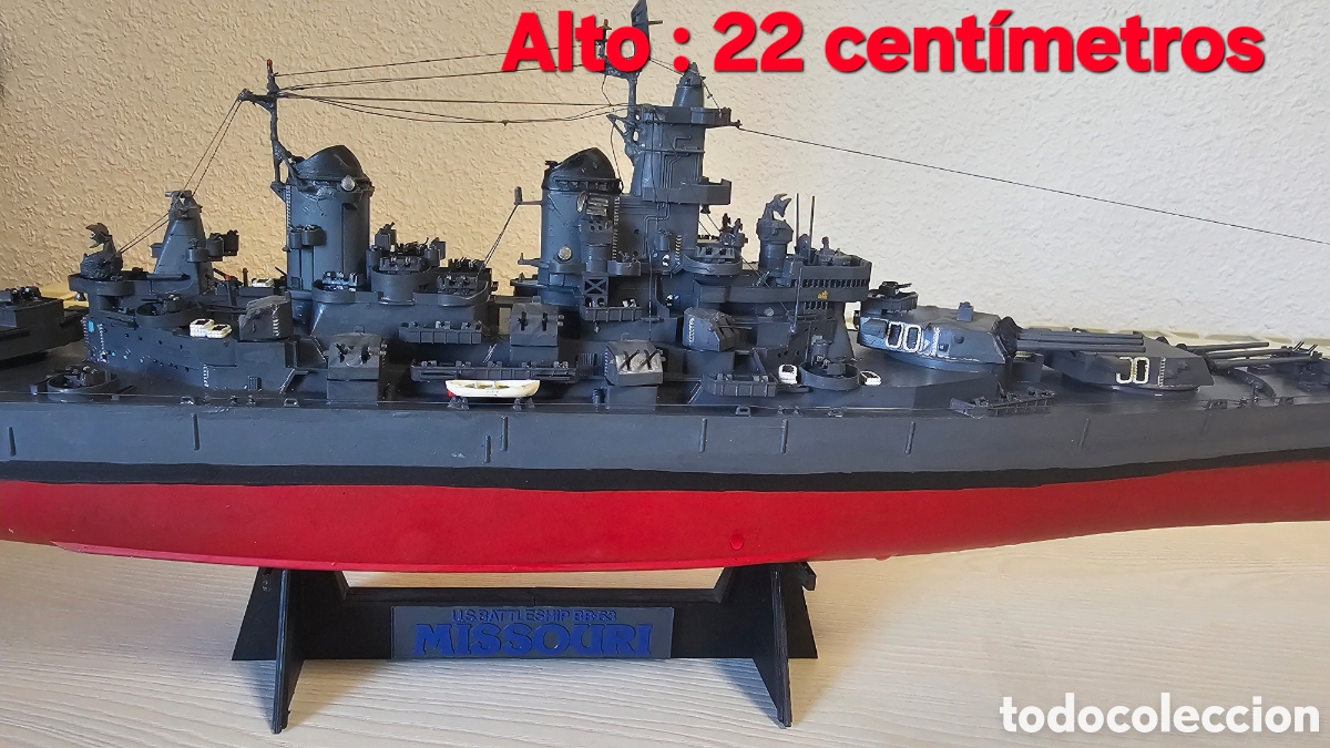 Maquetas: Maqueta del uss. Missouri - Foto 4