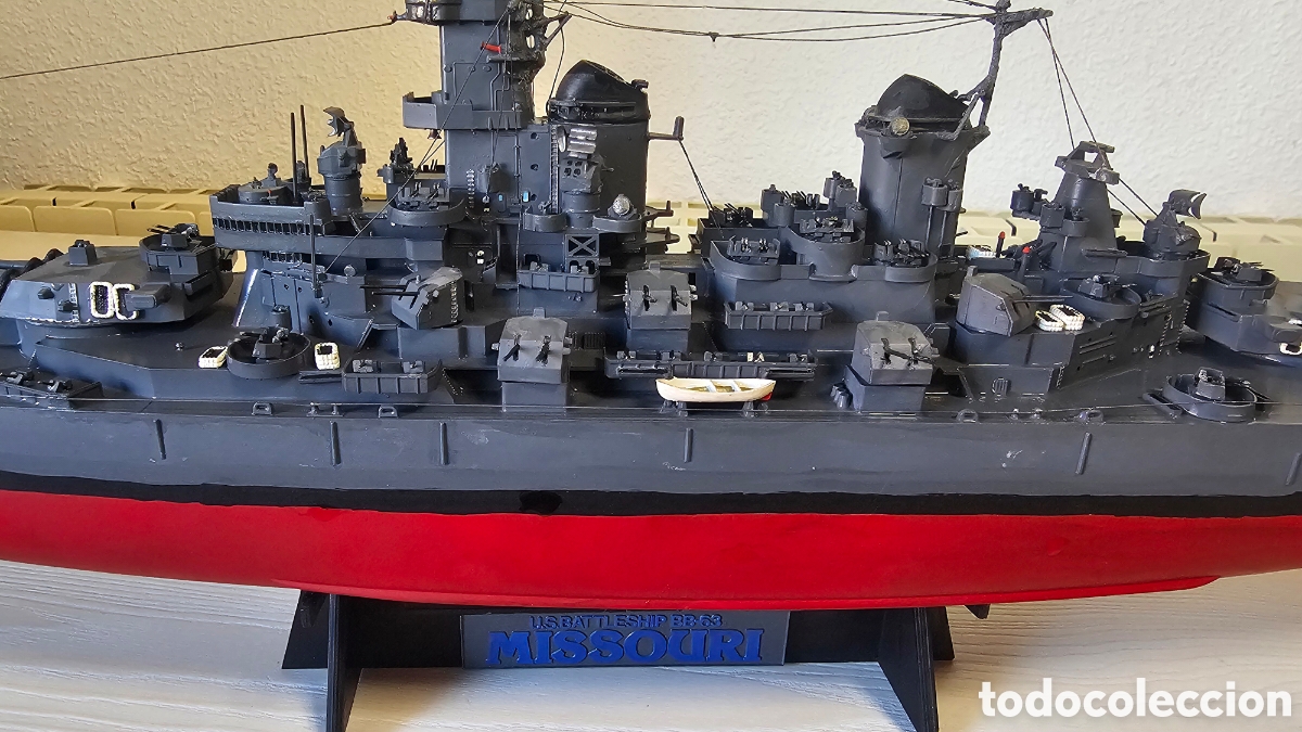 Maquetas: Maqueta del uss. Missouri - Foto 7