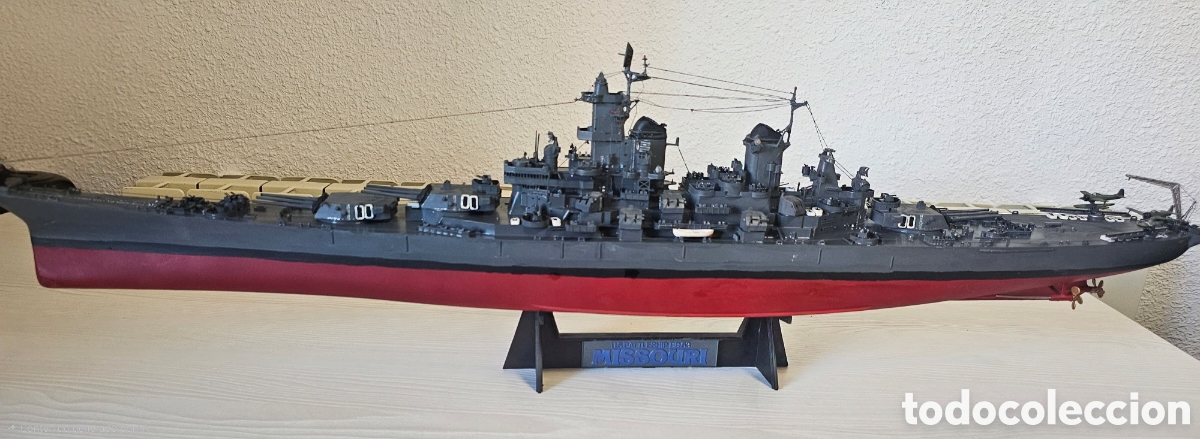 Maquetas: Maqueta del uss. Missouri