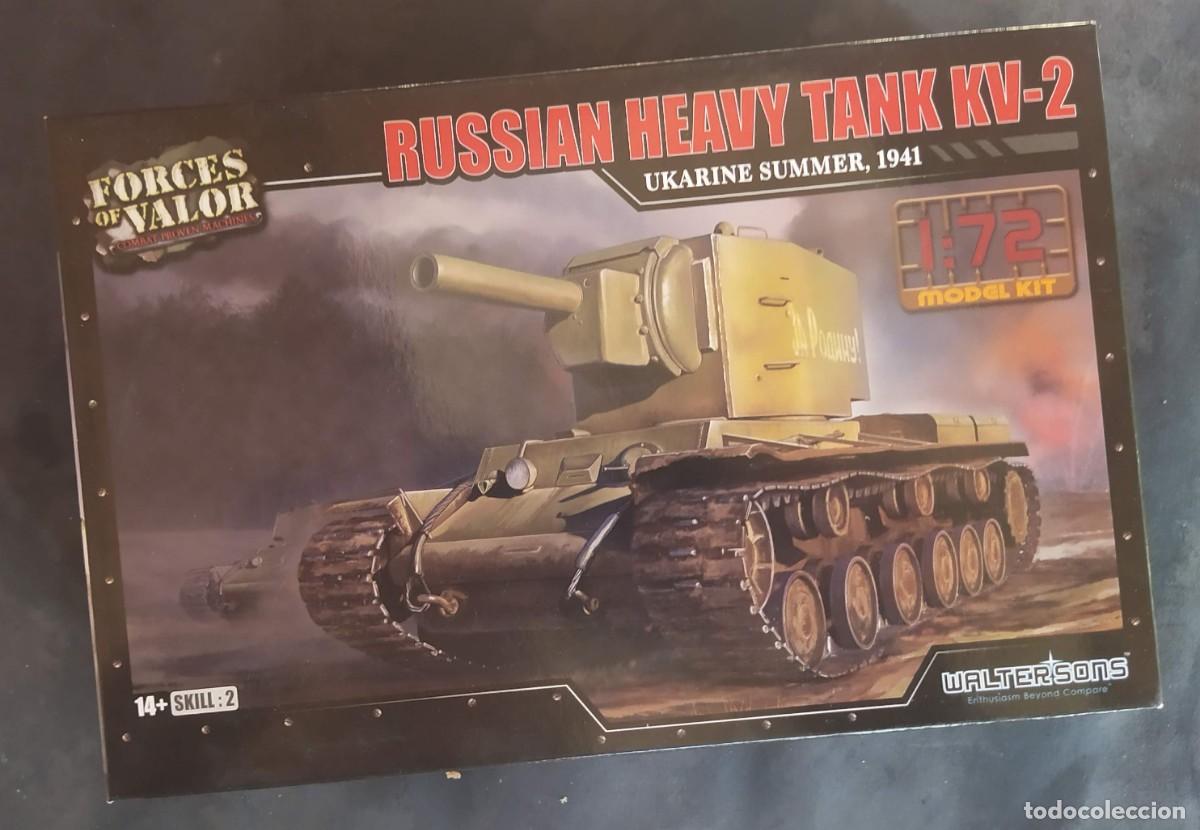 Maquetas: KV-2. FORCES OF VALOR. ESCALA 1/72